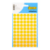 123encre pastilles adhésives Ø 13 mm (280 étiquettes) - jaune