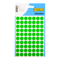 123encre pastilles adhésives Ø 13 mm (280 étiquettes)  - vert