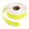 123encre pastilles adhésives Ø 35 mm (1000 étiquettes en continu) - jaune