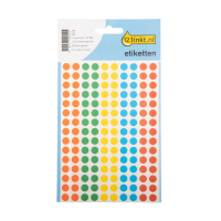 123inkt 123encre pastilles adhésives Ø 8 mm - assortiment (450 étiquettes) 1831C 3090C AV-PSA08MXC 301466