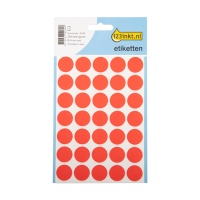 123encre pastilles de marquage Ø 19 mm (105 étiquettes) - rouge 301481