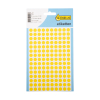 123encre pastilles de marquage Ø 8 mm - jaune (450 étiquettes)