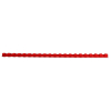 123encre peigne de reliure 14 mm (100 pièces) - rouge 303120 - 1