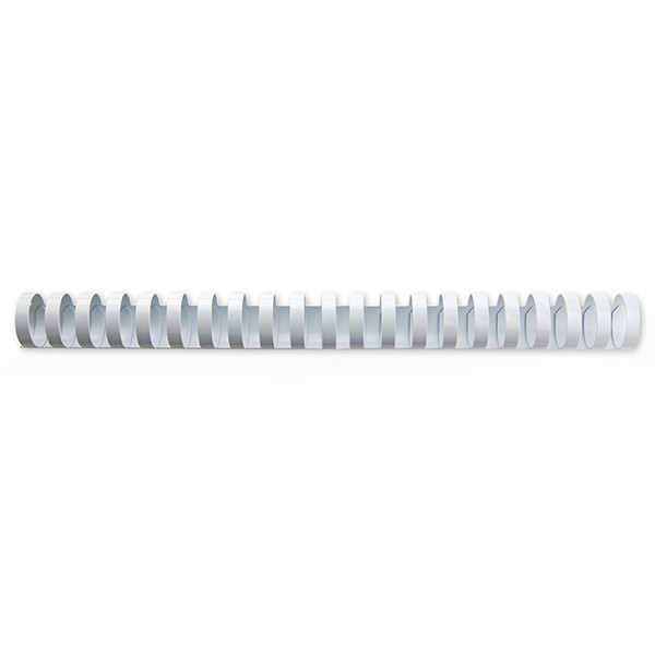 123encre peigne de reliure 16 mm (100 pièces) - blanc 303125 - 1