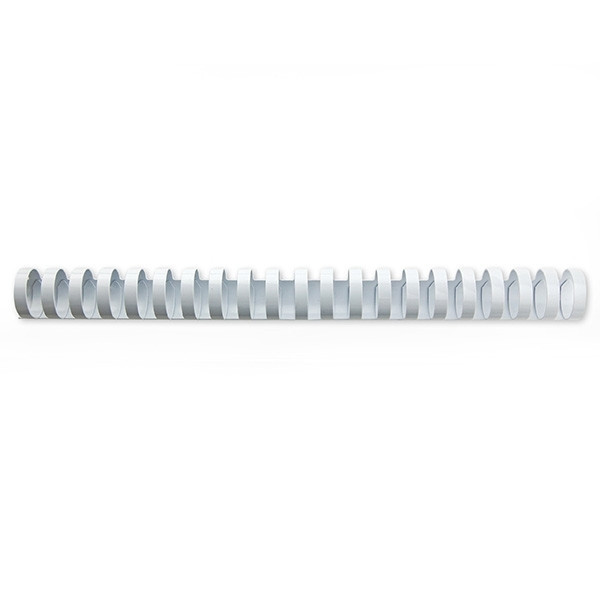 123encre peigne de reliure 19 mm (100 pièces) - blanc 303128 - 1