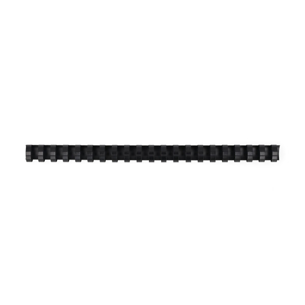 123encre peigne de reliure 19 mm (100 pièces) - noir 303129 - 1