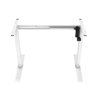 123inkt 123encre piètement assis-debout électrique (1 moteur) - blanc BUR.000.WH 302643