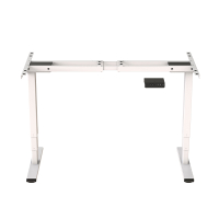 123inkt 123encre piètement de bureau assis-debout électrique (2 moteurs) - blanc BUR.EC125.WH 302585