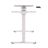 123inkt 123encre piètement de bureau assis-debout électrique (2 moteurs) - blanc BUR.EC125.WH 302585 - 5