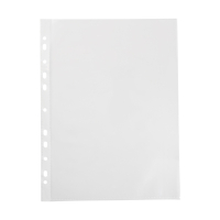 123encre pochette perforée transparente A4 11 trous 90 microns (100 pièces) 302409