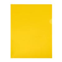 123inkt 123encre pochette transparente A4 120 microns (100 pièces) - jaune 54842C 390550