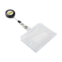 123encre porte-badge avec enrouleur 87 x 54 mm (10 pièces) 302570