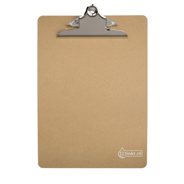123inkt 123encre porte-bloc à pince en bois A4 vertical 2392570C 301928 - 1