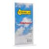 123encre porte-brochures avec pied en T 1/3 A4 300732 - 1