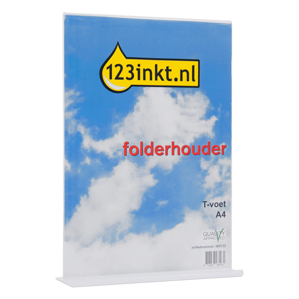 123inkt 123encre porte-brochures avec pied en T A4 47801-P2MC SV10799-S 300733 - 1