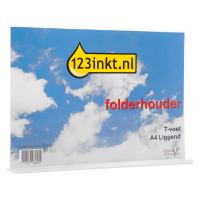 123inkt 123encre porte-brochures avec pied en T A4 paysage DE47701C 300734