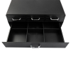 123encre porte-capsules de café avec 4 tiroirs - noir 302559 - 5