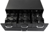 123encre porte-capsules de café avec 4 tiroirs - noir 302559 - 6