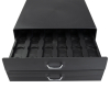 123encre porte-capsules de café avec double tiroir - noir 302557 - 5