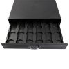 123encre porte-capsules de café avec tiroir - noir 302556 - 3