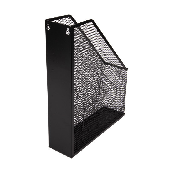 123inkt 123encre porte-revues en maille - noir  390616 - 1