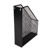 123inkt 123encre porte-revues en maille - noir  390616