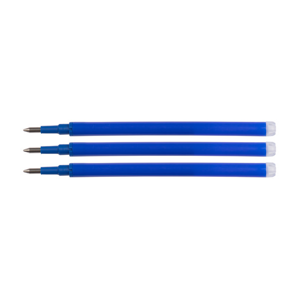 123inkt 123encre recharge pour stylo à bille effaçable (3 pièces) - bleu 5356070C 300985 - 1
