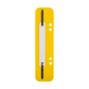 123encre relieurs à lamelles 6 et 8 cm avec perforation (100 pièces) - jaune