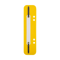 123inkt 123encre relieurs à lamelles 6 et 8 cm avec perforation (100 pièces) - jaune  301547