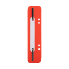 123inkt 123encre relieurs à lamelles 6 et 8 cm avec perforation (100 pièces) - rouge  301545 - 1