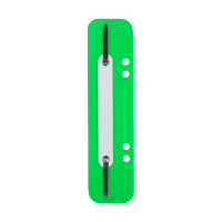 123inkt 123encre relieurs à lamelles 6 et 8 cm avec perforation (100 pièces) - vert  301548