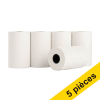 123encre rouleau TPE 57x35x12 mm thermique (5 pièces) - blanc 303662 - 1