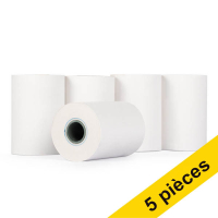 123encre rouleau TPE 57x40x12 thermique (5 pièces) - blanc 303653