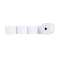 123encre rouleau de caisse enregistreuse 44x70x12 mm sans bois (5 pièces) - blanc 302692