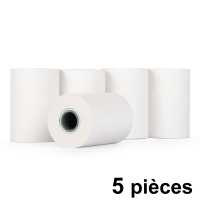123inkt 123encre rouleau de caisse enregistreuse 57x40x12 thermo (5 pièces) - blanc K-6023C 300316