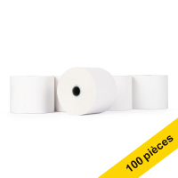 123inkt 123encre rouleau de caisse enregistreuse 57x70x12 thermo (100 pièces) - blanc  300327