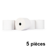 123inkt 123encre rouleau de caisse enregistreuse 57x70x12 thermo (5 pièces) - blanc K6042C 300325