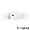 123inkt 123encre rouleau de caisse enregistreuse 57x70x12 thermo blanc (5 pièces) K6042C 300325