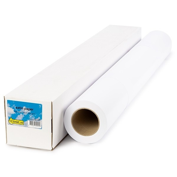 123inkt 123encre rouleau de papier satiné 1067 mm (42 pouces) x 30 m (190 g/m²) 6059B004C 155059 - 1