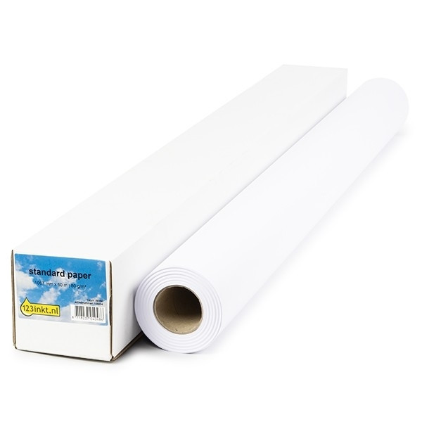 123inkt 123encre rouleau de papier standard 1067 mm (42 pouces) x 50 m (80 g/m²) 1569B003C C13S045276C Q1398AC 155086 - 1