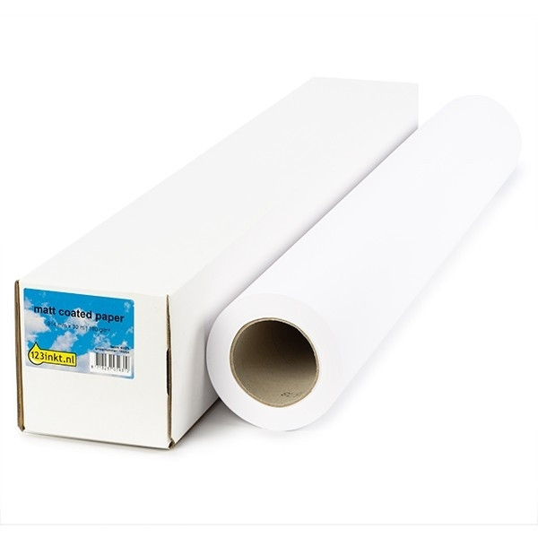 123inkt 123encre rouleau de papier standard 610 mm (24 pouces) x 50 m (80 g/m²) C13S045273C Q1396AC 155082 - 1