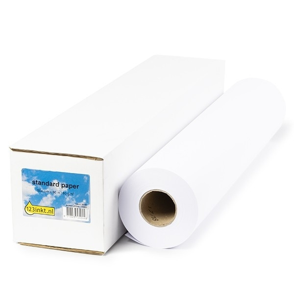 123inkt 123encre rouleau de papier standard 914 mm (36 pouces) x 50 m (80 g/m²) Q1397AC 155084 - 1