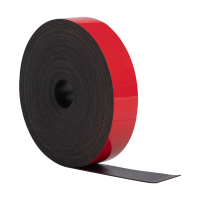 123inkt 123encre ruban d'étiquettes magnétiques effaçable 2 cm x 10 m - rouge 6524325C 301911