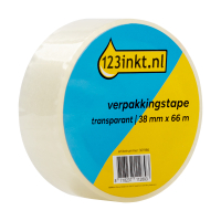 123encre ruban d'emballage transparent 38 mm x 66 m (1 rouleau)