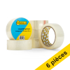 123encre ruban d'emballage transparent 38 mm x 66 m (6 rouleaux)