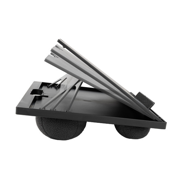 123encre spport pour ordinateur portable réglable avec coussin de genoux - noir 302726 - 1