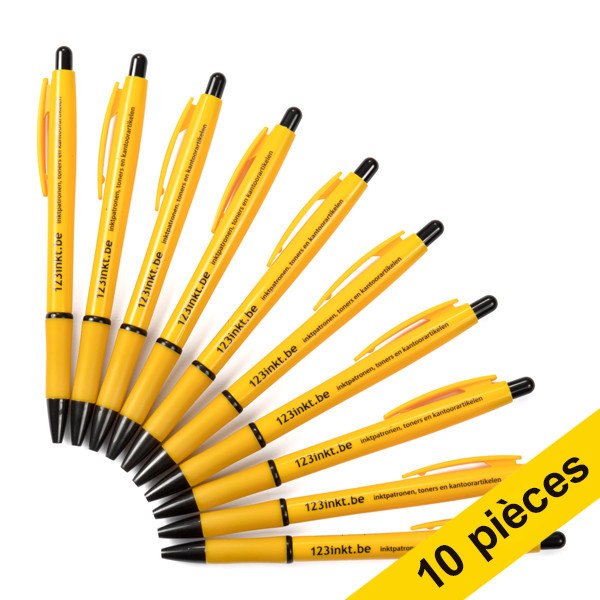 123inkt 123encre stylo à bille (10 pièces)  400073 - 1