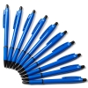 123inkt 123encre stylo à bille sans impression (10 pièces) - bleu  400084