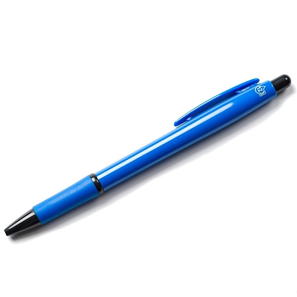 123inkt 123encre stylo à bille sans impression (par pièce) - bleu S0957040C 400083 - 1
