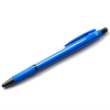123inkt 123encre stylo à bille sans impression (par pièce) - bleu S0957040C 400083